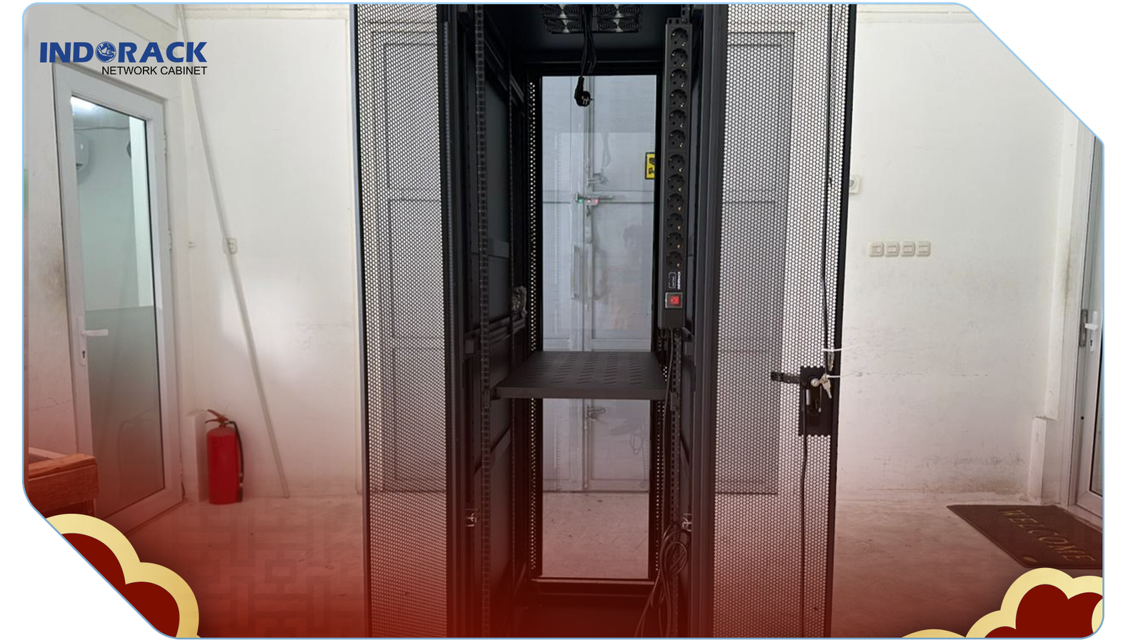 Perakitan Perforated Door 10